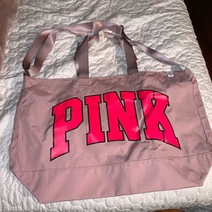 PINK Tote Crossbody Bag